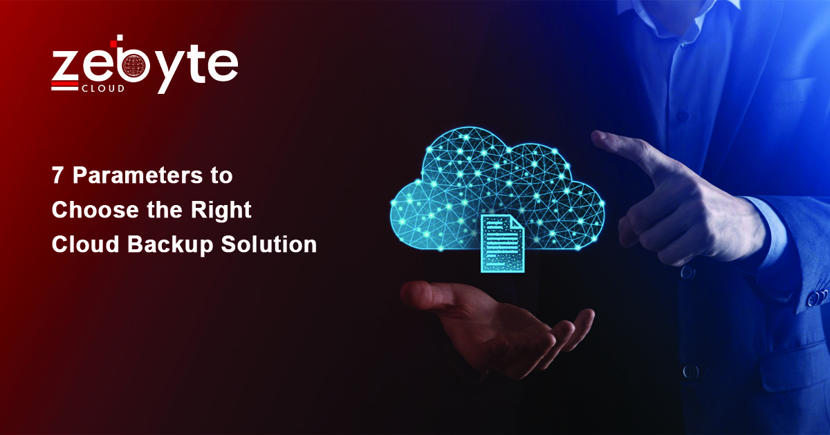 Choose the Right Cloud Backup Solution