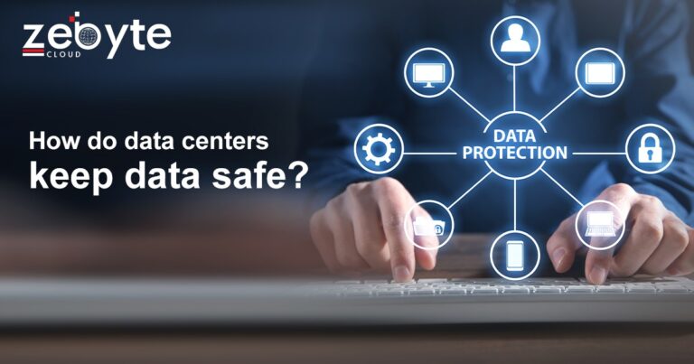 How do data center keep data safe